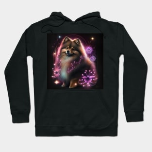 Shimmering Finnish Lapphund Hoodie